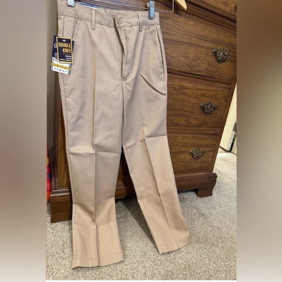 galaxy Other - Galaxy School Uniform Khaki Adjustable Boys Pants Size 10